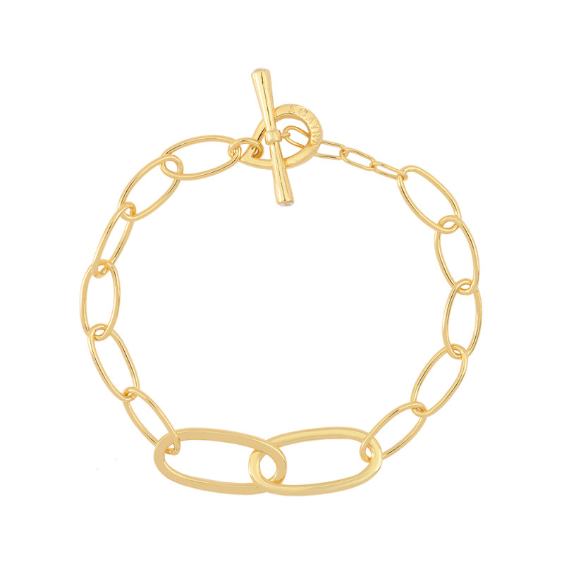 Bracelet CHAIN - AGATHA en Laiton Jaune - 02450957-157-TU