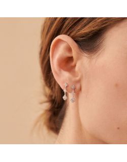 Boucles d'oreilles BELOVED - AGATHA en Argent 925/1000 - 02321264-136-TU