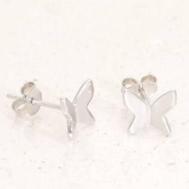 Boucles d'oreilles Papillon AÉLYS en Argent 925/1000 - AE-B60219