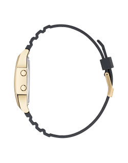 Montre ADIDAS - DIGITAL TWO Mixte Bracelet Silicone Noir - AOST22075
