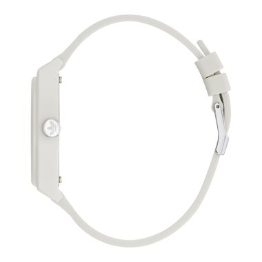 Montre ADIDAS - PROJECT TWO Mixte Bracelet Résine Blanc - AOST22035