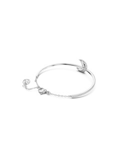Bracelet LUNA - SWAROVSKI en Métal Blanc et Cristaux Blanc - 5666175