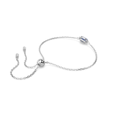 Bracelet CONSTELLA - SWAROVSKI en Métal Blanc et Cristaux Bleu - 5671895