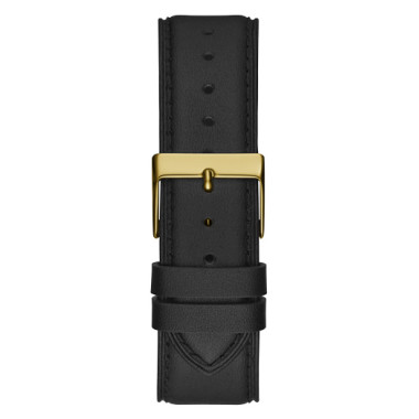 Montre TAILOR - GUESS Homme Bracelet Cuir Noir - GW0389G2