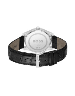 Montre BUSINESS - BOSS Homme Bracelet Cuir Noir - 1514122