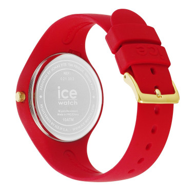 Montre ICE COSMOS - ICE WATCH Femme Bracelet Silicone Rouge - 021302