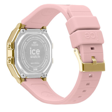 Montre ICE DIGIT RETRO - ICE WATCH Femme Bracelet Silicone Rose - 022056