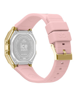 Montre ICE DIGIT RETRO - ICE WATCH Femme Bracelet Silicone Rose - 022056