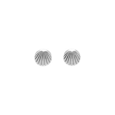 Boucles d'oreilles Coquillage ECLAT DE LUNE en Argent 925/1000 Blanc - AE-B60228