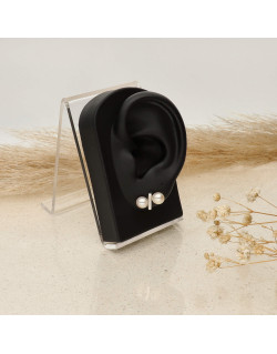 Boucles d'oreilles AÉLYS en Argent 925/1000 avec Perles - AE-B6PL0029