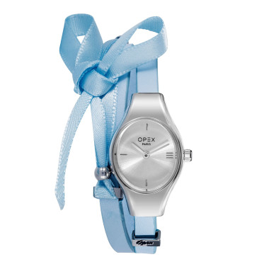 Montre FILANTE OPEX Femme Bracelet Cuir Bleu - OPW210