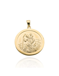 Médaille St Christophe AÉLYS en Or 375/1000 - AE-P40051