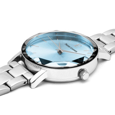 Montre Femme MULTIPLES Cadran Bleu Bracelet Acier Argenté - 011L661