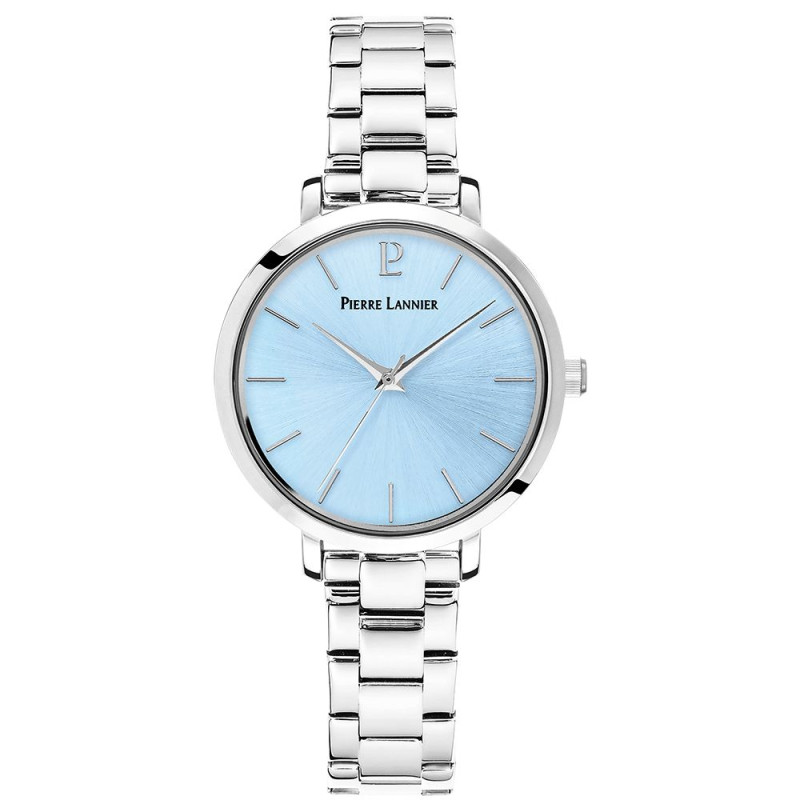 Montre Femme CHOUQUETTE Cadran Bleu Bracelet Acier Argenté - 078J661