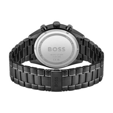 Montre SPORT LUX - BOSS Chronographe Homme Bracelet Acier noir - 1513960