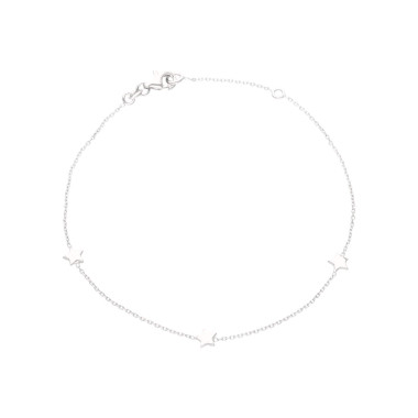 Bracelet de Cheville Étoile AÉLYS en Argent 925/1000 - AE-BR60170
