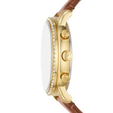 Montre NEUTRA - FOSSIL Femme Bracelet Cuir Marron - ES5278