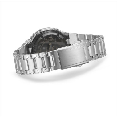 Montre CLASSIC - G-SHOCK Homme Bracelet en Acier Gris - GM-B2100D-1AER