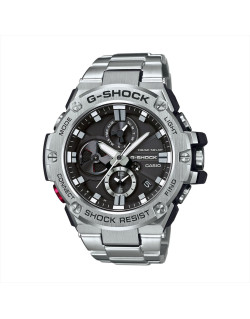 Montre G-STEEL - G-SHOCK Homme Bracelet en Acier Gris - GST-B100D-1AER