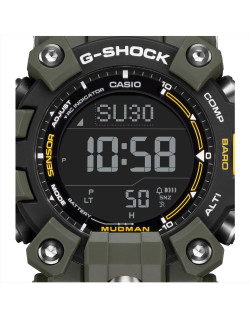 Montre MUDMAN - G-SHOCK Homme Bracelet en Résine Vert - GW-9500-3ER