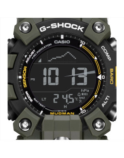 Montre MUDMAN - G-SHOCK Homme Bracelet en Résine Vert - GW-9500-3ER