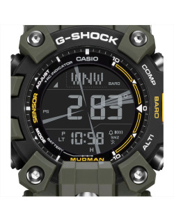 Montre MUDMAN - G-SHOCK Homme Bracelet en Résine Vert - GW-9500-3ER