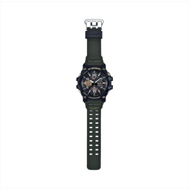 Montre MUDMASTER - G-SHOCK Homme Bracelet en Résine Vert - GWG-100-1A3ER