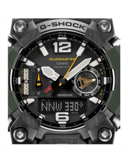 Montre MUDMASTER - G-SHOCK Homme Bracelet en Résine Vert - GWG-B1000-3AER