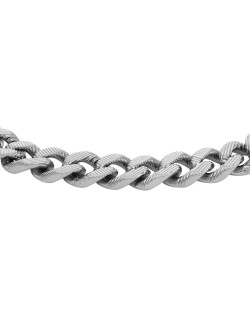 Bracelet HARLOW LINEAR TEXTURE - FOSSIL Mixte en Acier - JF04697040