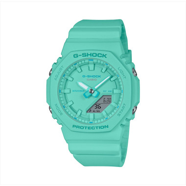 Montre G-SHOCK Femme Bracelet Résine Vert - GMA-P2100-2AER