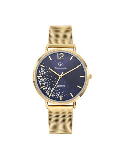 Montre GO MADEMOISELLE Femme Bracelet Milanais Acier Doré - 695355