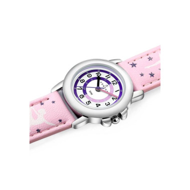 Montre CERTUS Danceuse Enfant Bracelet Simili Cuir Rose - 647615