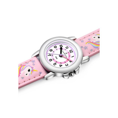 Montre CERTUS Licorne Enfant Bracelet Simili Cuir Rose - 647637