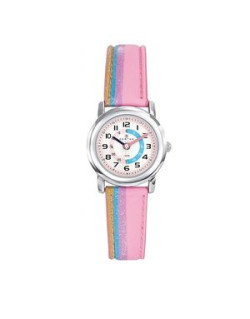 Montre CERTUS Enfant Bracelet Simili Cuir Rose - 647379