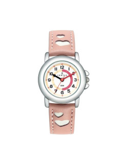 Montre CERTUS Cœur Enfant Bracelet Simili Cuir Rose - 647450