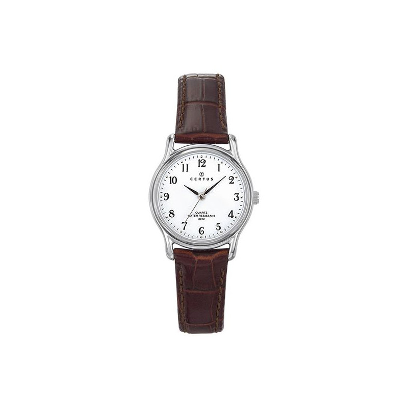 Montre CERTUS Femme Bracelet Cuir Marron - 644279