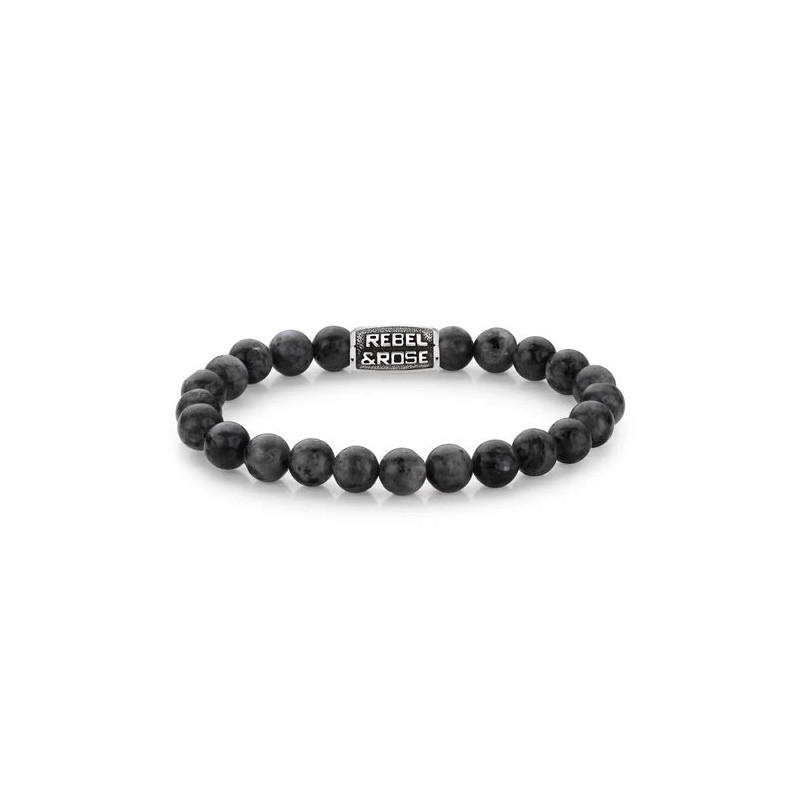 Bracelet REBEL AND ROSE Homme avec Larkivite - RR-80097-V-L