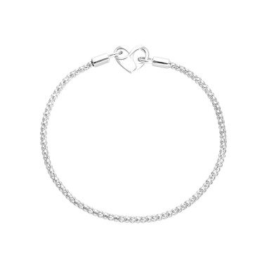 Bracelet Cœur AÉLYS en Argent 925/1000  - AE-BR60180