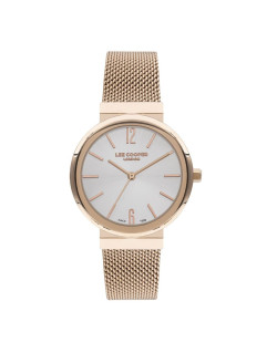 Montre NORMA - LEE COOPER Femme Bracelet Milanais Métal Rose - LC07623.430