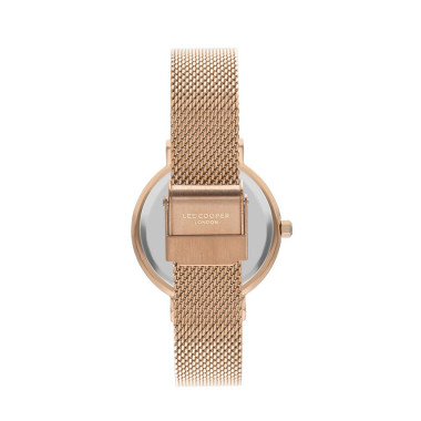 Montre NORMA - LEE COOPER Femme Bracelet Milanais Métal Rose - LC07623.430