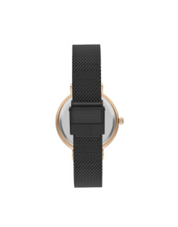 Montre NORMA - LEE COOPER Femme Bracelet Milanais Métal Noir - LC07623.450