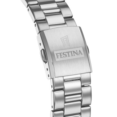 Montre ACERO - FESTINA Homme Cadran Bleu Bracelet Acier - F20552/3