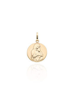 Pendentif Vierge avec Enfant AÉLYS en Or 375/1000 - AE-P40065