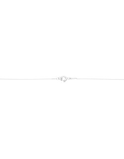 Collier AÉLYS en Argent 925/1000 avec Fil en Nylon et Oxyde - 3 mm - AE-C6OZ0296