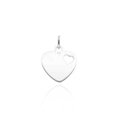 Pendentif Cœur AÉLYS en Argent 925/1000 - AE-P60048