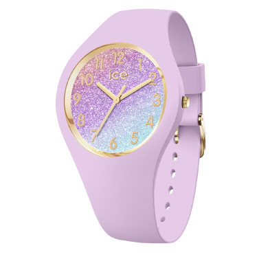 Montre ICE GLITTER - ICE WATCH Femme Bracelet Silicone Violet - 022570