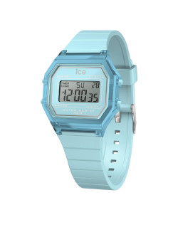 Montre ICE DIGIT RETRO - ICE WATCH Femme Bracelet Silicone Bleu - 022888