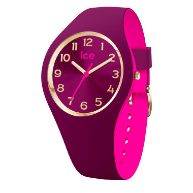 Montre ICE DUO CHIC - ICE WATCH Femme Bracelet Silicone Rouge - 023276