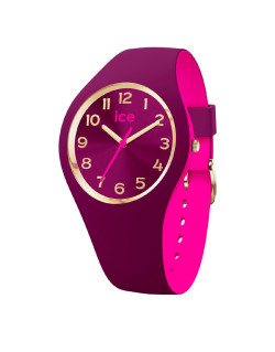 Montre ICE DUO CHIC - ICE WATCH Femme Bracelet Silicone Rouge - 023276