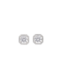 Boucles d'oreilles AÉLYS en Argent 925/1000 et Oxydes - AE-B6OZ0417